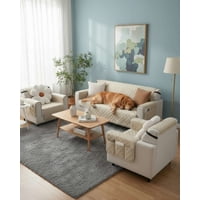 Todo Para El Hogar - Cubre Sillon Reversibles Con Bolsas Sest De 3 Piezas 3+1+1
