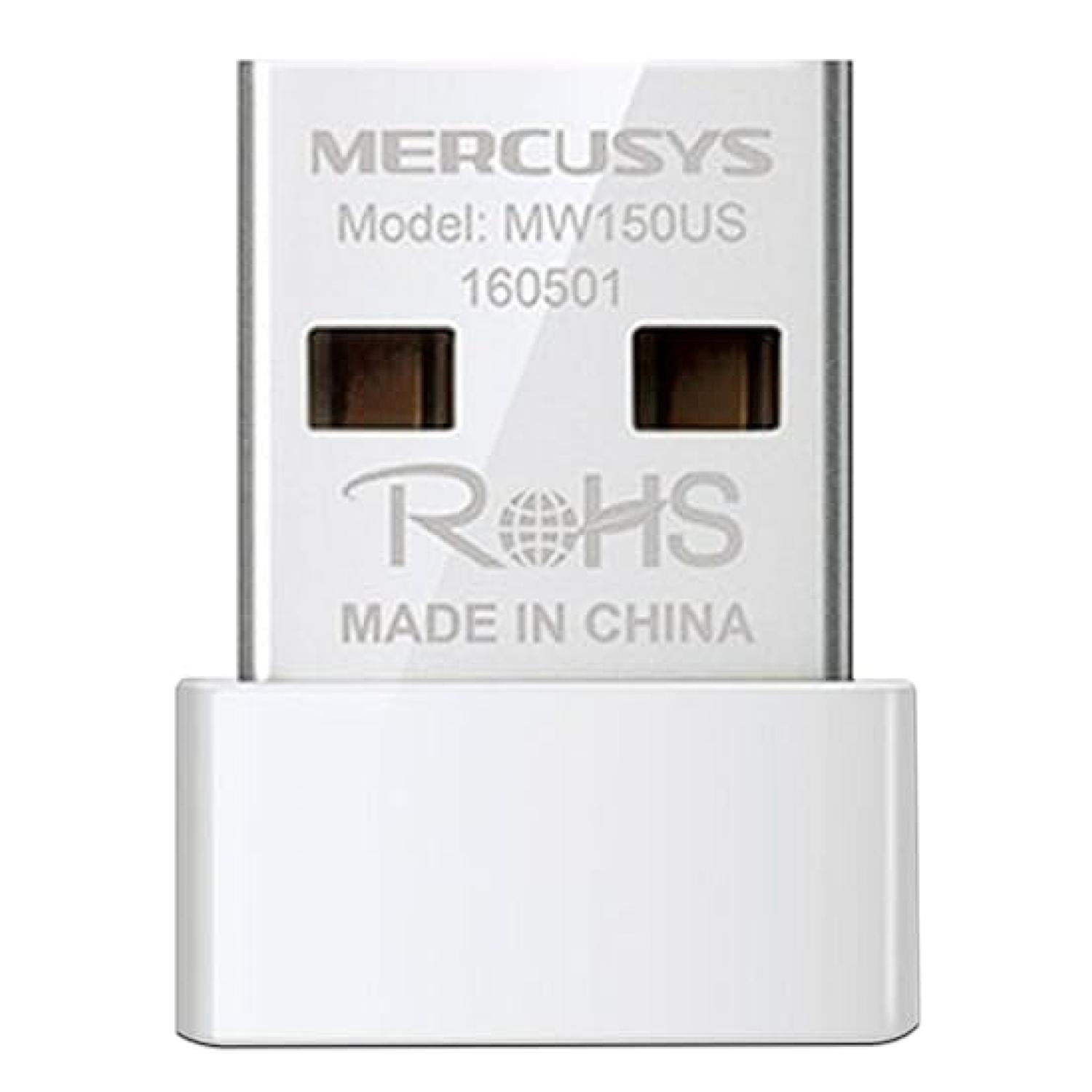 Mercusys - Adaptador Wifi Nano Usb 150mbps Blanco N150