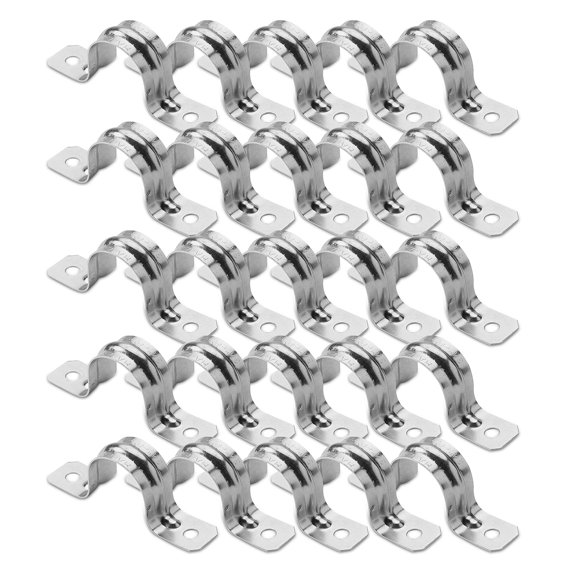 Abrazadera para tubería OHLECTRIC OL-43183 de acero galvanizado de 1 pulgada