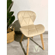 thumbnail image 2 of Silla Mariposa Terciopelo Beige, 2 of 4
