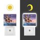 thumbnail image 3 of Moana 2 Luz nocturna LED con sensor de anochecer a amanecer para dormitorio, baño, pasillo, escaleras - Lámpara LED nocturna de enchufe, 0.5W - 1 pieza, 3 of 6