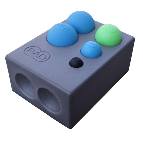 Kit De Herramientas De Masaje Rad Point Release Con Bloque, Bolas Y Rodillo