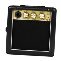 Magideal - Amplificador De Guitarra Altavoz De Guitarra High Performance 3W Fácil De Instalar Accesorio De Instrumentos Compactos, Amplificador De Bajo Portátil