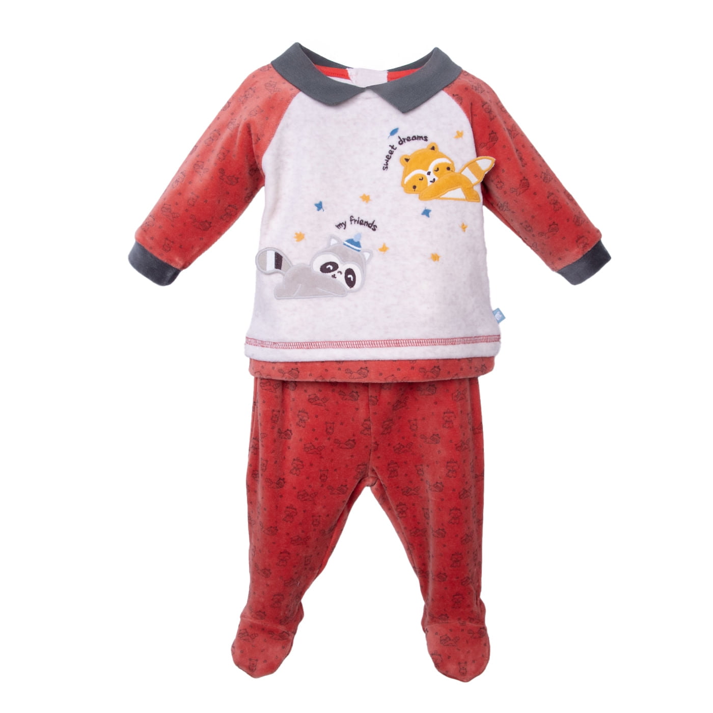 Pillin - Conjunto Plush Recién Nacido Niño Animales Terracota