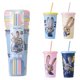 thumbnail image 1 of Vaso de plástico con pajilla MINISO 520 ml 4 piezas Zootopia Disney, 1 of 9