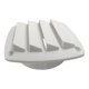 thumbnail image 1 of Manguera De Aire Rectangular A Través De Ventilación De 5 ", Escape De Aire De Plástico ABS Para Ventilación Blanca De Barco, 1 of 5