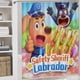 thumbnail image 5 of Sheriff Labrado-theme 4-Piece Shower Curtain Set with Rugs, Waterproof Bathroom Decor Set Includes Bath Mat, U-Shaped Rug, Toilet Lid Cover and Curtain with Hooks, 5 of 6