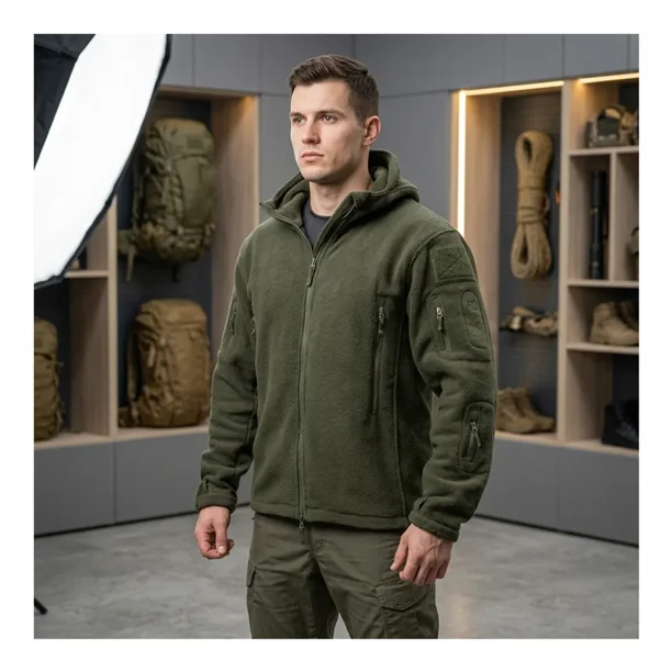 Polar Chaqueta Polerón Micropolar Táctico Invierno