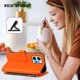thumbnail image 4 of Funda Cartera Mariposa para [Xiaomi Redmi Note 12 4G] con Soporte y Cremallera Naranja, 4 of 6
