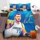 thumbnail image 1 of Dallas Mavericks Luka Doni Wedha’s Pop Art Portraits Quilt Duvet Cover Set3-Piece Bedding Set, 1 of 5