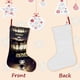 thumbnail image 3 of Bendy and the Ink Machine Tema: Calcetines de Navidad, fino lino blanco para colgar en escaleras y chimenea, decoración navideña para el hogar, regalo de Navidad. 45cm × 32cm, 3 of 5
