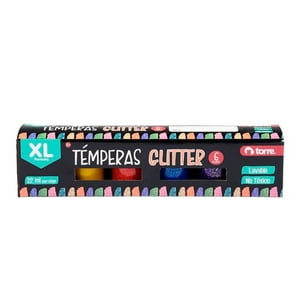Torre - Témperas 6 Colores Glitter –