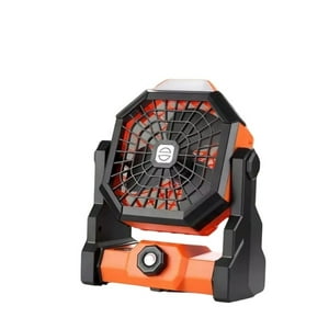Genérico - Ventilador Portátil Camping Acampar Recargable Usb Luz Led