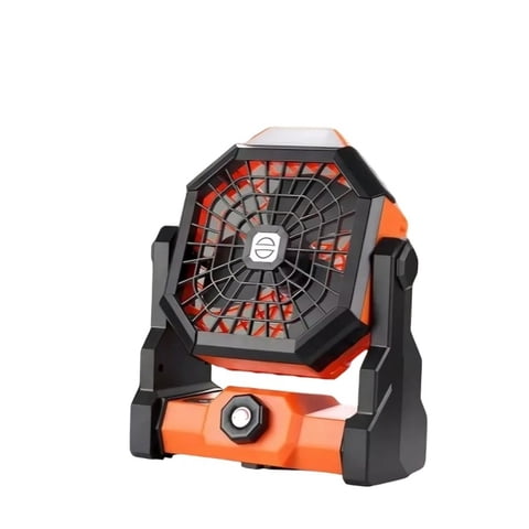 Genérico - Ventilador Portátil Camping Acampar Recargable Usb Luz Led