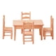 thumbnail image 2 of 1: 12 Mini Mesa Y Silla De Madera Para Casa De Mu?ecas, Muebles, Adornos De Escena, 2 of 5