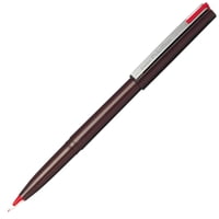 Pluma Estilográfica Desechable Pentel Pulaman Mj20 De Tinta Roja