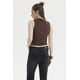 thumbnail image 3 of Polera Mujer Cuello Alto Café Oscuro, 3 of 4
