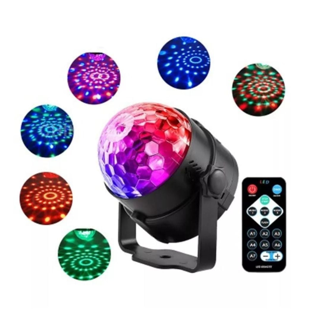 Oem - Proyector Multicolor Efecto Disco Giratorio