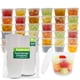 thumbnail image 1 of Recipientes de almacenamiento de alimentos Freshware 480 ml [paquete de 240] sin BPA, 1 of 7