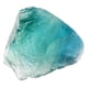 thumbnail image 1 of Fluorita Verde Azul Natural Perforada Con Adorno De Escritorio Irregular 30-45 Mm, 1 of 5