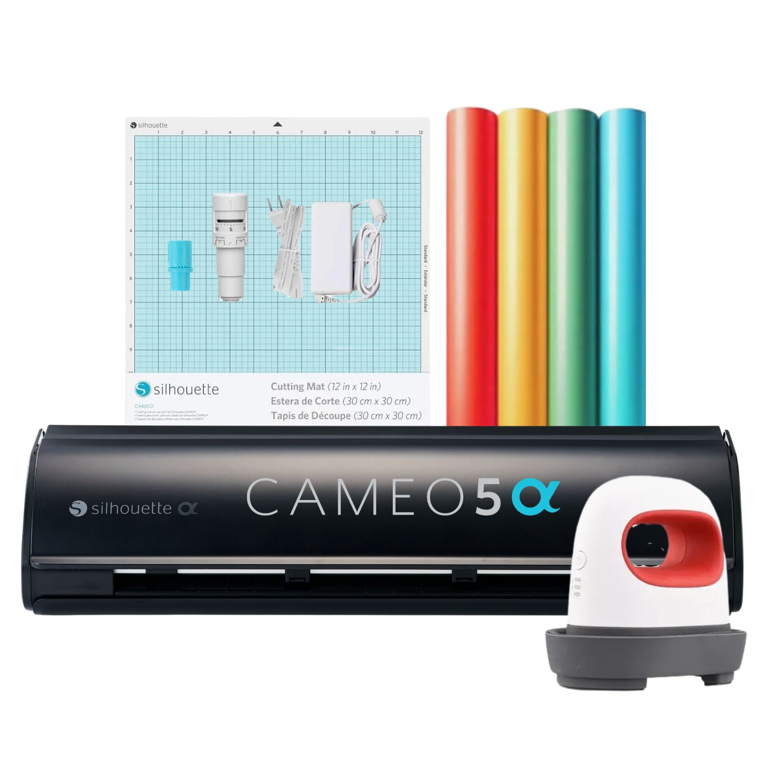 Silhouette Cameo 5 Alpha Black + Plancha Mini Heat Press