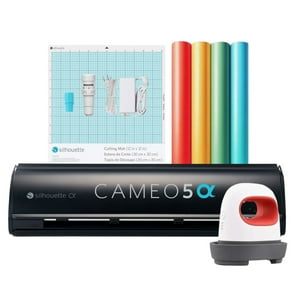 Silhouette Cameo 5 Alpha Black + Plancha Mini Heat Press