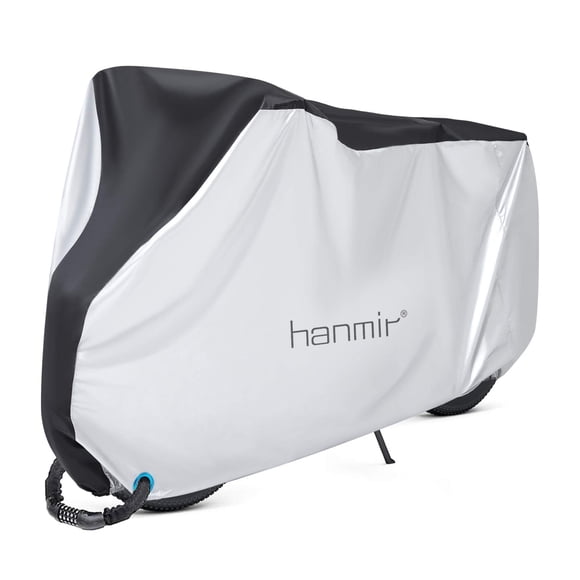 Funda para Bicicleta hanmir Impermeable contra Polvo, Lluvia, Nieve y Rayos UV 200x110x70 cm