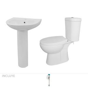 Pmb - Pack Baño Aura | Lavamanos + Sanitario