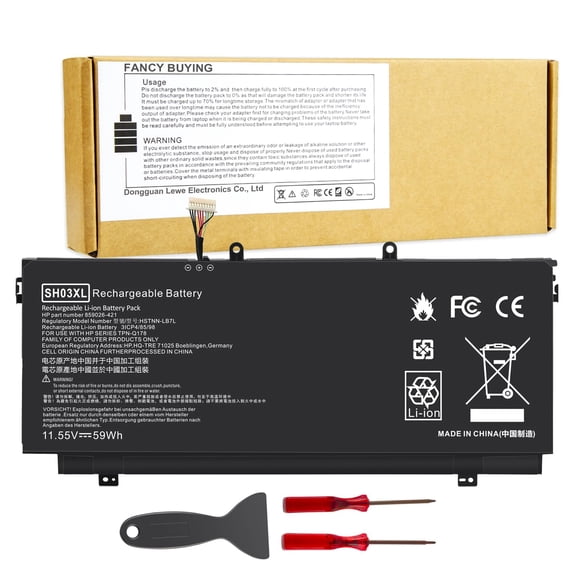 Batería Portátil Sh03xl Para Hp Spectre X360 13