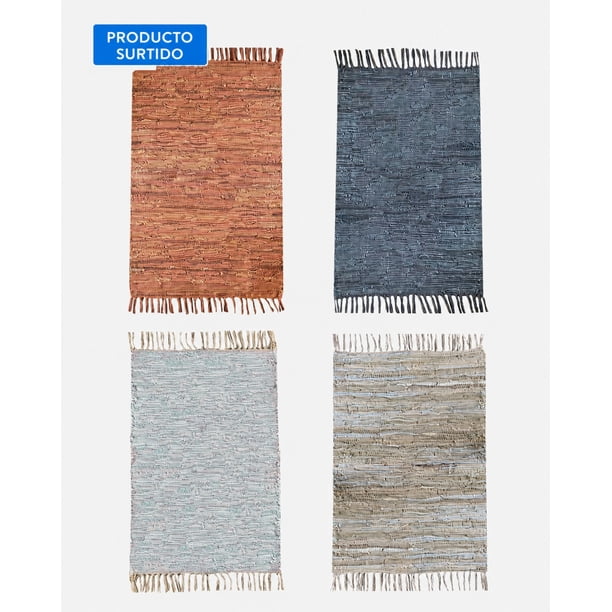 Alfombra 200x300cm 80% Cuero Multicolor