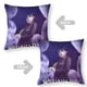 thumbnail image 2 of Merlina Addams Fundas de almohada de terciopelo con tema, regalos de funda de almohada, decoración para el hogar, cojín de lanzar, regalo de cumpleaños para fans y parejas.56*56cm., 2 of 6