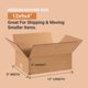 thumbnail image 2 of Cajas de envío BOX USA, tamaño mediano, 12 x 9 x 4 cm, paquete de 25, 2 of 4