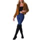 thumbnail image 2 of INSPIRE CHIC Chaqueta de Piel Recortada para Mujer Solapa Cardigan Esponjoso Bolero 2026 Invierno Abrigo Corto de Piel Sintética Conjuntos M Marrón, 2 of 6