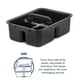 thumbnail image 4 of Caja de carga YETI LoadOut GoBox dividida, impermeable, blanca, 4 of 8