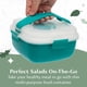 thumbnail image 3 of Fiambrera Goodful Bento apilable, 1650 ml, color verde azulado, 3 of 7