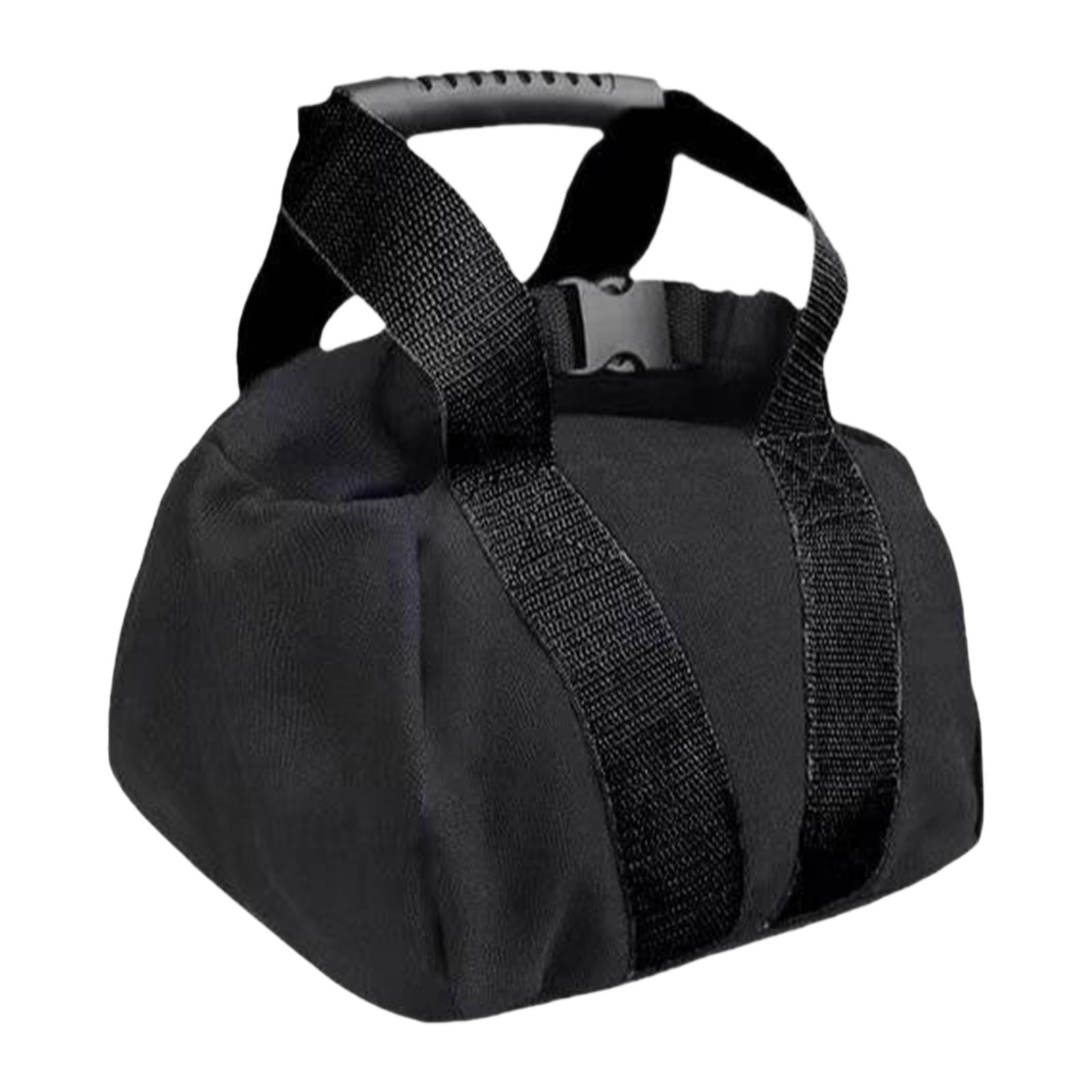 Magideal - Bolsa De Arena Ajustable Para Pesas Rusas Suaves Con Mango Antideslizante, Mancuerna Multifuncional Para Levantamiento De Pesas Portátil Para El Hogar