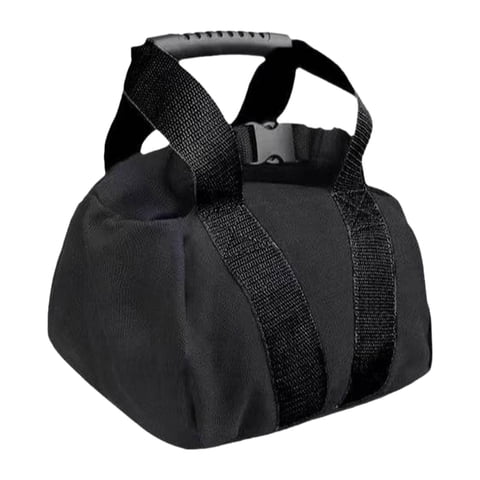 Magideal - Bolsa De Arena Ajustable Para Pesas Rusas Suaves Con Mango Antideslizante, Mancuerna Multifuncional Para Levantamiento De Pesas Portátil Para El Hogar