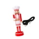 thumbnail image 1 of Figura De Cascanueces Navide?o Con Luz Incorporada Para El Hogar, Halloween, Acción De Gracias, Rojo Y Blanco, 1 of 5