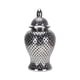 thumbnail image 1 of Tarro De Cerámica Decorativo Para Jengibre, Tarro De Almacenamiento De Porcelana Artesanal, Florero De Plata, 1 of 5