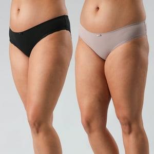 Pack 2X Pantaleta Rib Sin Costuras Mujer Flores 25197-2