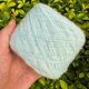 thumbnail image 1 of Xiao Hua Hilo de punto ultrasuave de 50 g, 1 rollo. Hilo ligero de mezcla de lana azul claro, hilo suave para ganchillo, ideal para tejer suéteres, cárdigans de encaje y chales de boda., 1 of 3