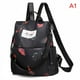 thumbnail image 1 of 1x Fashion Waterproof Oxford Women Anti-theft Backpack High Quality School Bag For Women Multifunctional Travel Bags, 1 of 3