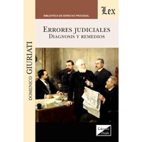 Olejnik Ediciones - Libro Errores Judiciales Diagnosis Y Remedios Domenico G