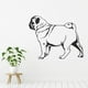 thumbnail image 2 of Decomural Pug Dog Canine Pets WS-34715, 2 of 2