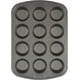 thumbnail image 2 of Molde para magdalenas GoodCook Everyday, acero antiadherente, 12 tazas, gris, 2 of 6