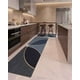thumbnail image 2 of Set 2 Piezas Alfombra de Cocina Goma Antideslizante Diseño Estampado, 2 of 6