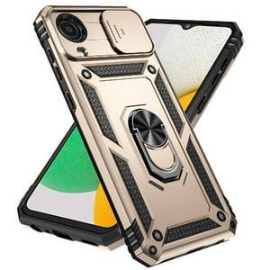 Estuche Gangxun Para Samsung Galaxy A03 Core, Soporte Giratorio 360°, Estilo Mecánico Y Magnético
