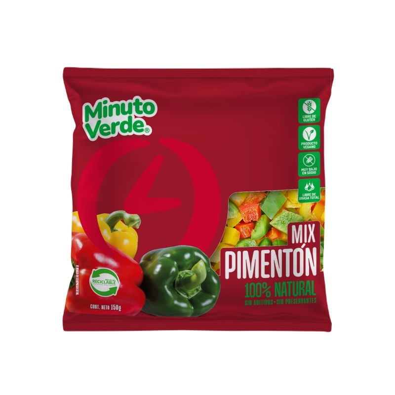 Mix De Pimentones 150 g Minuto Verde