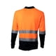 thumbnail image 2 of Polera Alta Visibilidad Ml Cuello Camisero naranja XXL, 2 of 2