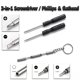 thumbnail image 4 of Kit de reparación de lentes PTSLKHN con 15 tipos de tornillos, 4 of 7